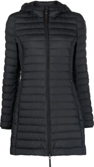 Irene hooded quilted coat