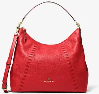 Sienna Large Pebbled Leather Shoulder Bag