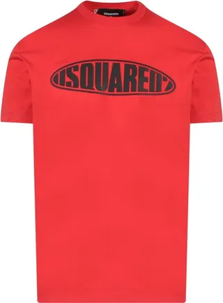 Dsquared2 Logo-Printed Crewneck T-Shirt