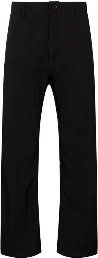 High-Waisted Straight Leg Trousers
