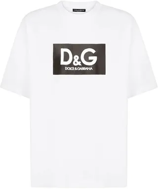 logo-print cotton T-shirt