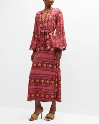 Sapa Inca Tunic Maxi Dress