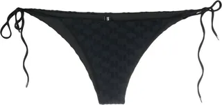 Monogram-Print Bikini Bottoms
