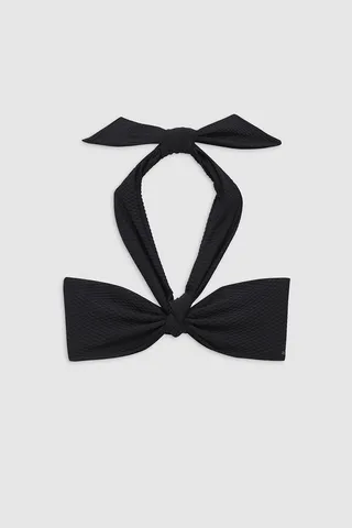 ANINE BING Reeve Bikini Top in Black