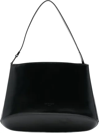 Debossed Logo Shoulder Bag