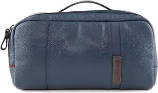 MARC JOSEPH NEW YORK Large Toiletry bag (Navy Grainy Calf) Handbags