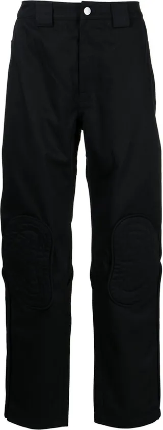 Logo-Print Wide-Leg Trousers