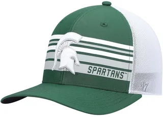 Men's Green Michigan State Spartans Altitude Trucker Snapback Hat
