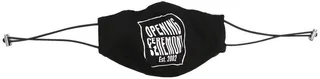 Warped Logo Lanyard Face Mask