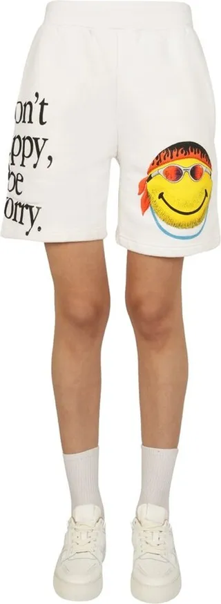 MARKET Logo Print Bermuda Shorts