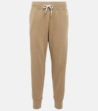 Cotton-blend sweatpants