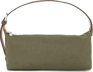 Long Moon cotton canvas shoulder bag