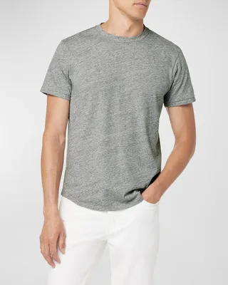 Men's Curved-Hem Slub T-Shirt
