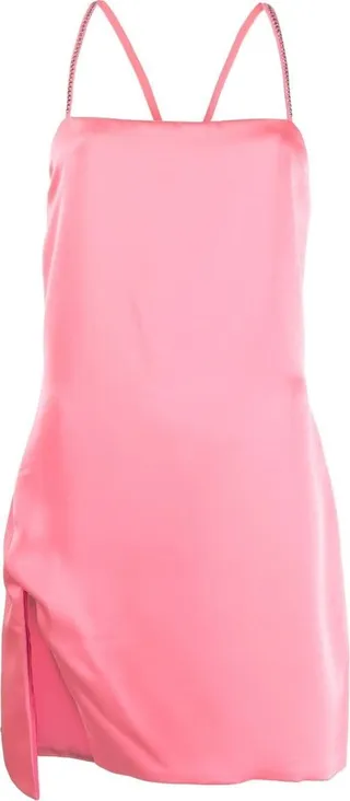 Square-Neck Slip Mini Dress
