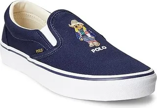 Polo Ralph Lauren Keaton Slip-On Sneaker (Navy) Men's Shoes