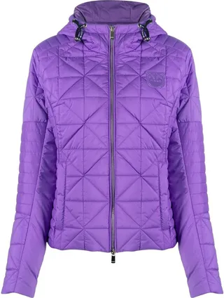 Zip-Fastening Padded Jacket