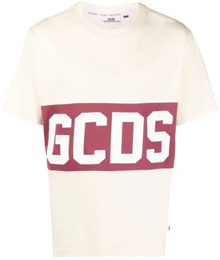 logo-print cotton T-shirt