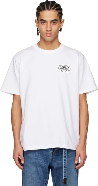 sacai White 'One Kind Word' T-Shirt