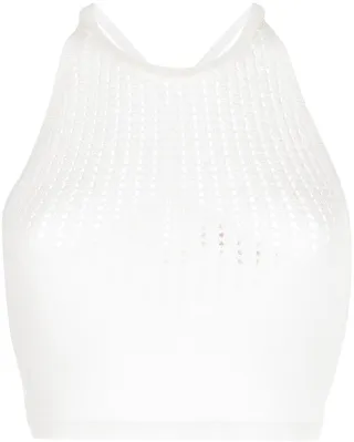 Woven Halterneck Top
