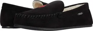 Polo Ralph Lauren Dezi V Moccasin Slipper (Black) Men's Shoes