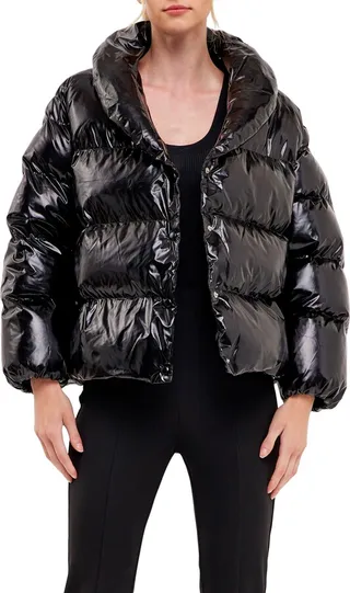 Belted Puffer Jacket