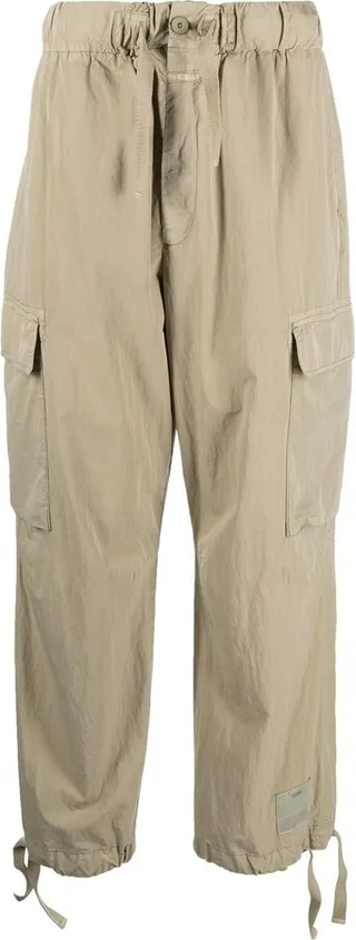 Freeport cropped cotton trousers