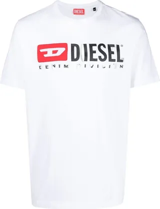 logo-print organic cotton T-shirt