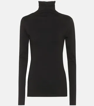 Talisia cotton turtleneck top