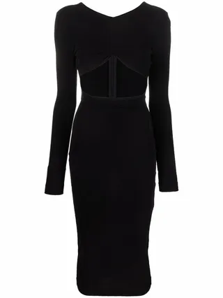 Cut-Out Detail Dress