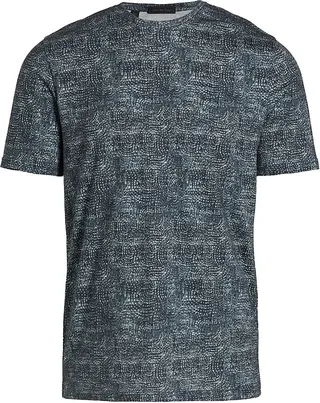 Distressed Swirl T Shirt