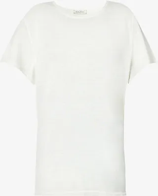 Womens White Lk P 13 Tee Cashm T-shirt