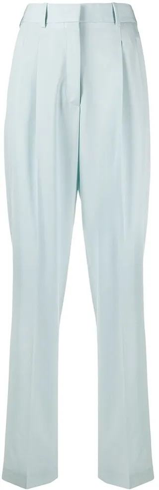 High-Waisted Tailored Trousers
