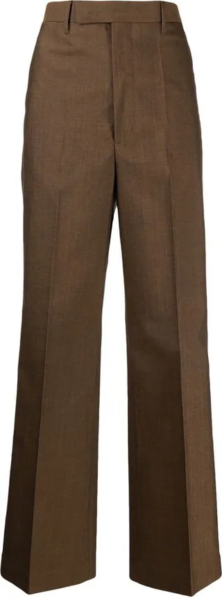 Straight-Leg Trousers
