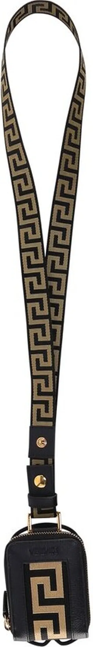 Versace Greca-Print Neck Strapped Phone Cover