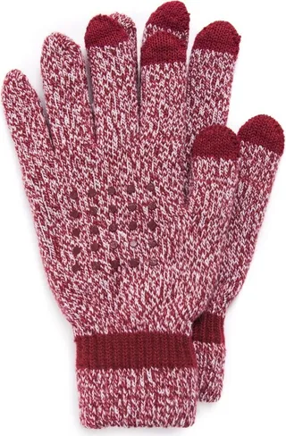 MUK LUKS Touchscreen Gloves-Red OS