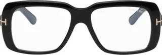 TOM FORD Black Rectangular Glasses