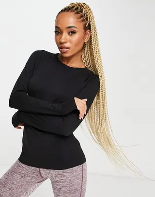 ASOS 4505 seamless long sleeve top