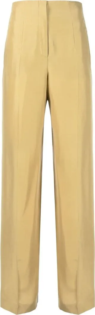 Straight-Leg Trousers