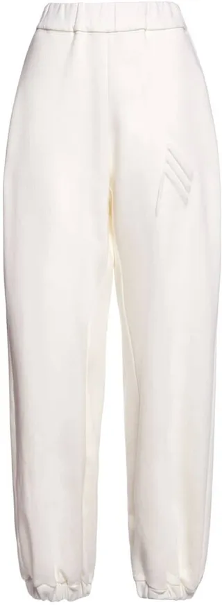 Interlock cotton jersey sweatpants