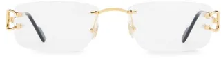 Cartier Rectangle Frame Glasses
