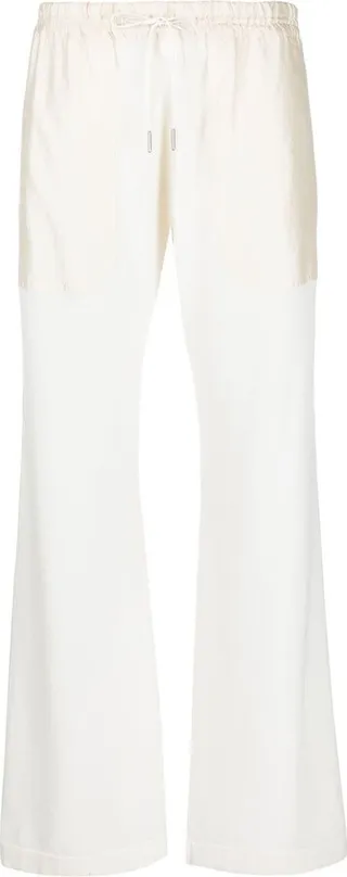 Drawstring Straight Trousers