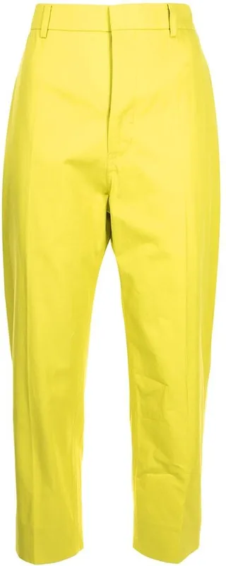 Cropped Cigarette Pants