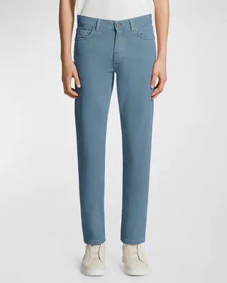 Men's Straight Leg 5-Pocket Denim Jeans