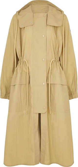 Moncler Sologne Hooded Nylon Parka