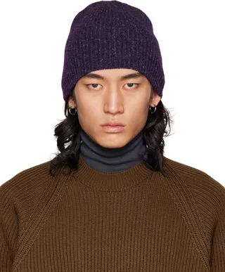 Jan-Jan Van Essche Purple #5 Beanie