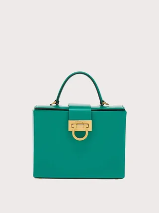 Ferragamo Women Trifolio Box bag Green