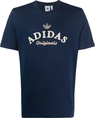 embroidered-logo T-shirt