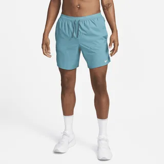 Nike Men's Stride Dri-FIT 7" 2-in-1 Running Shorts in Green