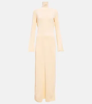 Alicho oversized turtleneck maxi dress