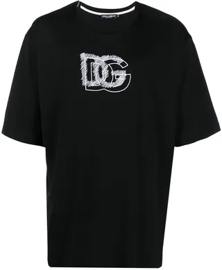 logo-print cotton T-shirt